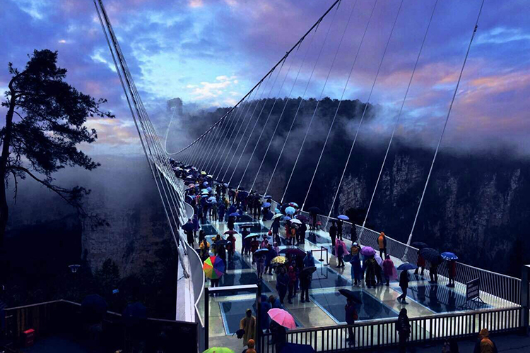 長沙出發(fā)到張家界玻璃橋、天門山、玻璃棧道、鳳凰古城3日游